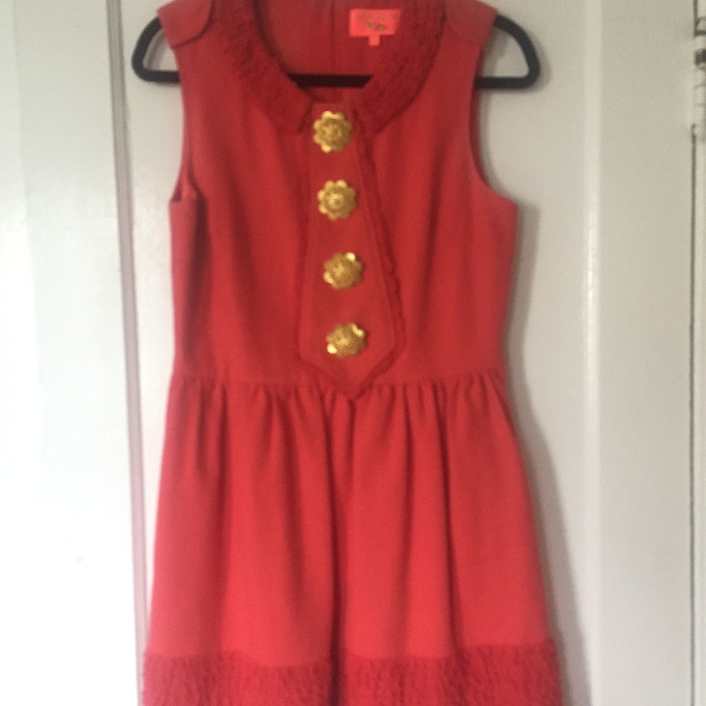 Red Manoush dress